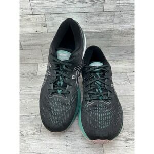 ASICS Gel Kayano 29 Black Teal‎ Pink Womens Running Shoes Size 10.5